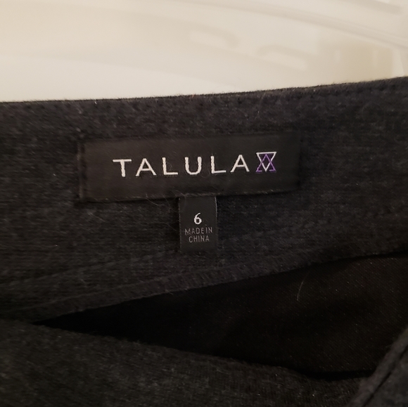 Talula Bandage Skirt Charcoal Size 6 - Picture 3 of 4